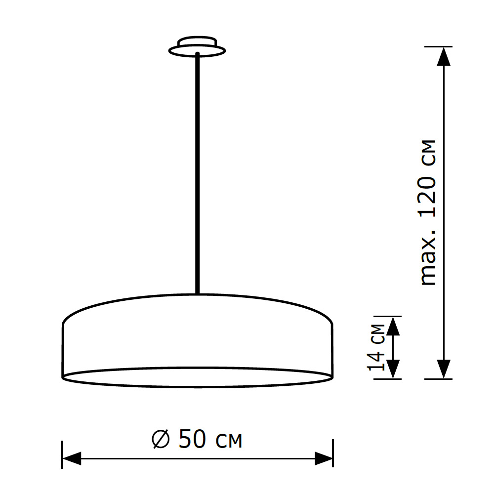 Подвесной светильник LightHall Turdan 50 LH022015 в Санкт-Петербурге