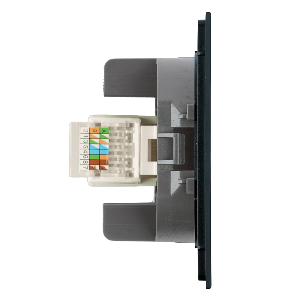 Розетка компьютерная 1-местная RJ-45 (механизм) Stekker Мия RST00-3117-05 50450 в #REGION_NAME_DECLINE_PP#