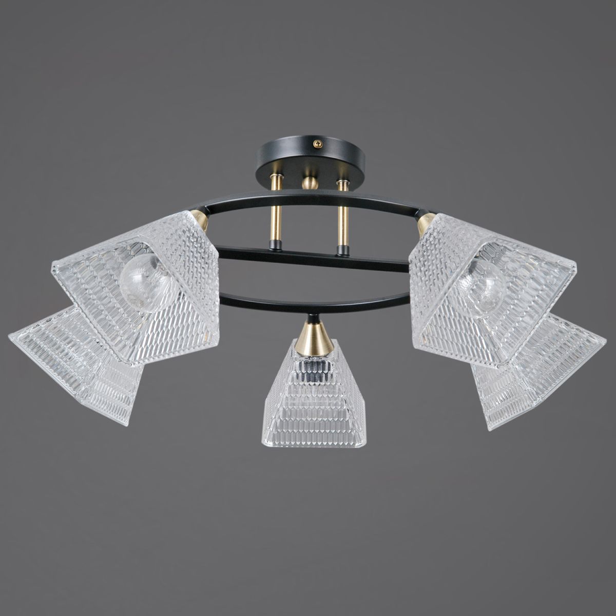 Потолочная люстра Illumico IL0850-5CSQ-25BKAB ELITE в Санкт-Петербурге