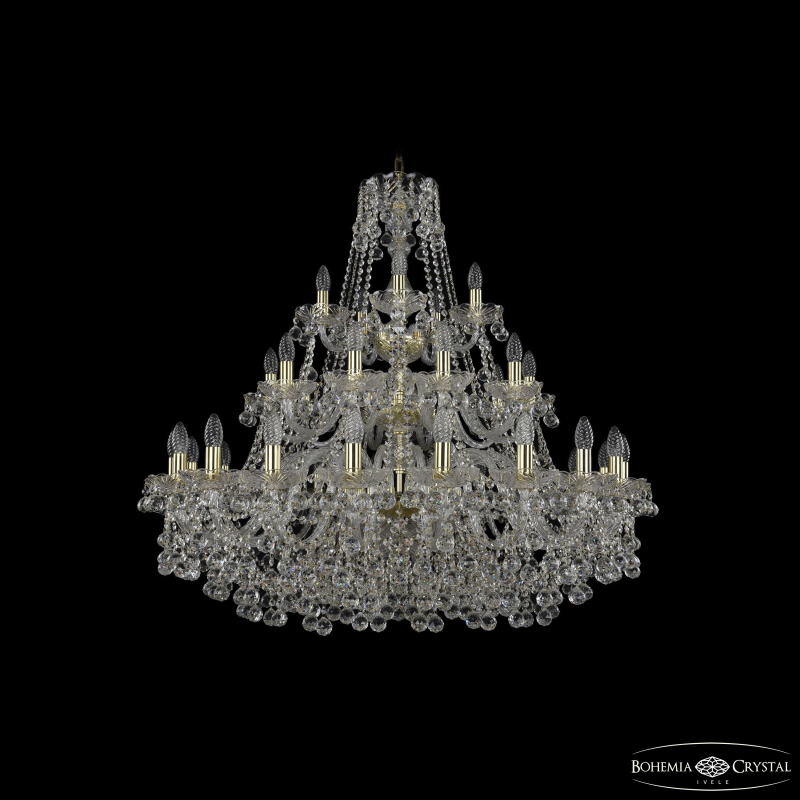 Подвесная люстра Bohemia Ivele Crystal 1409/20+10+5/360/3d G в Санкт-Петербурге