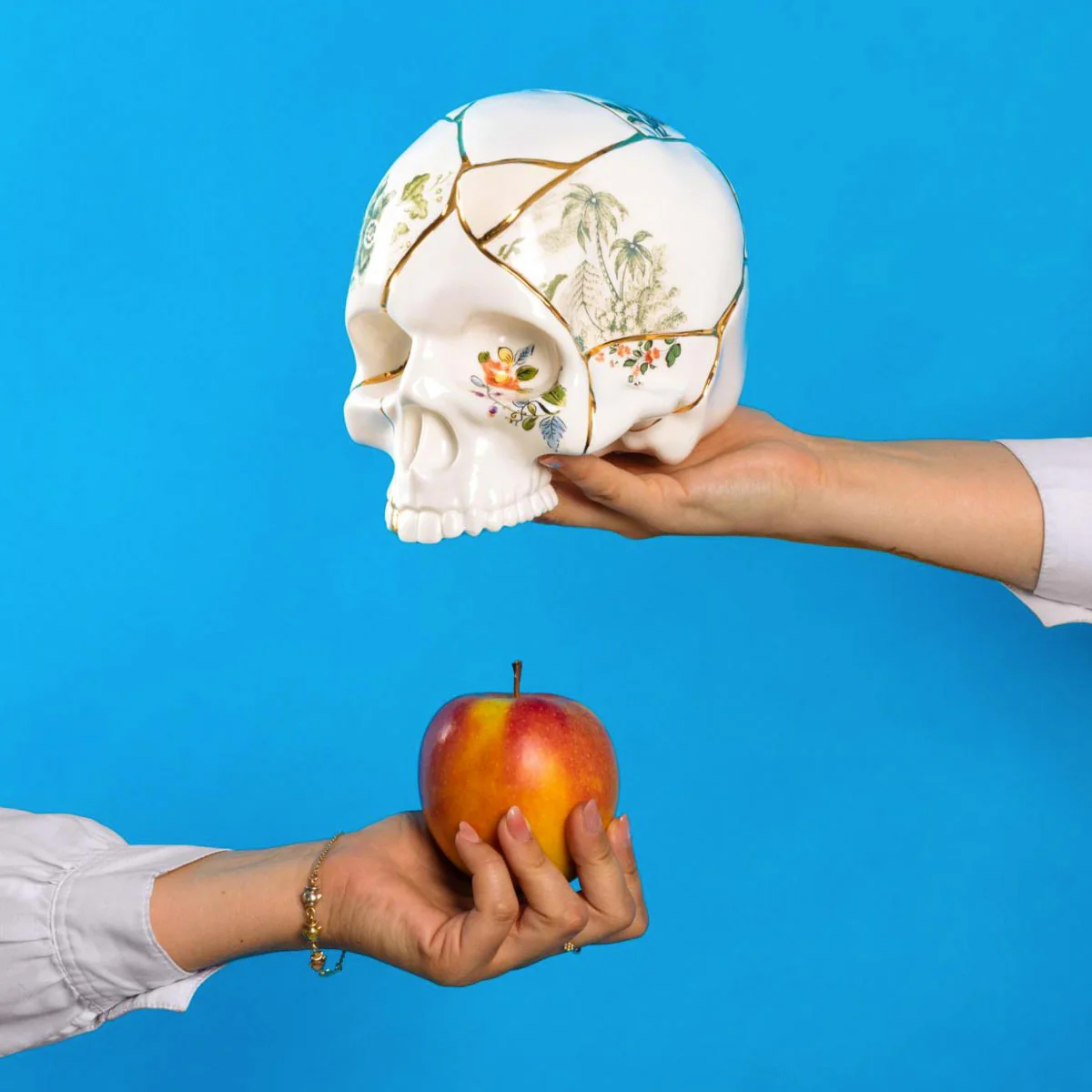 Статуэтка Skull Seletti Kintsugi 9943 в Санкт-Петербурге