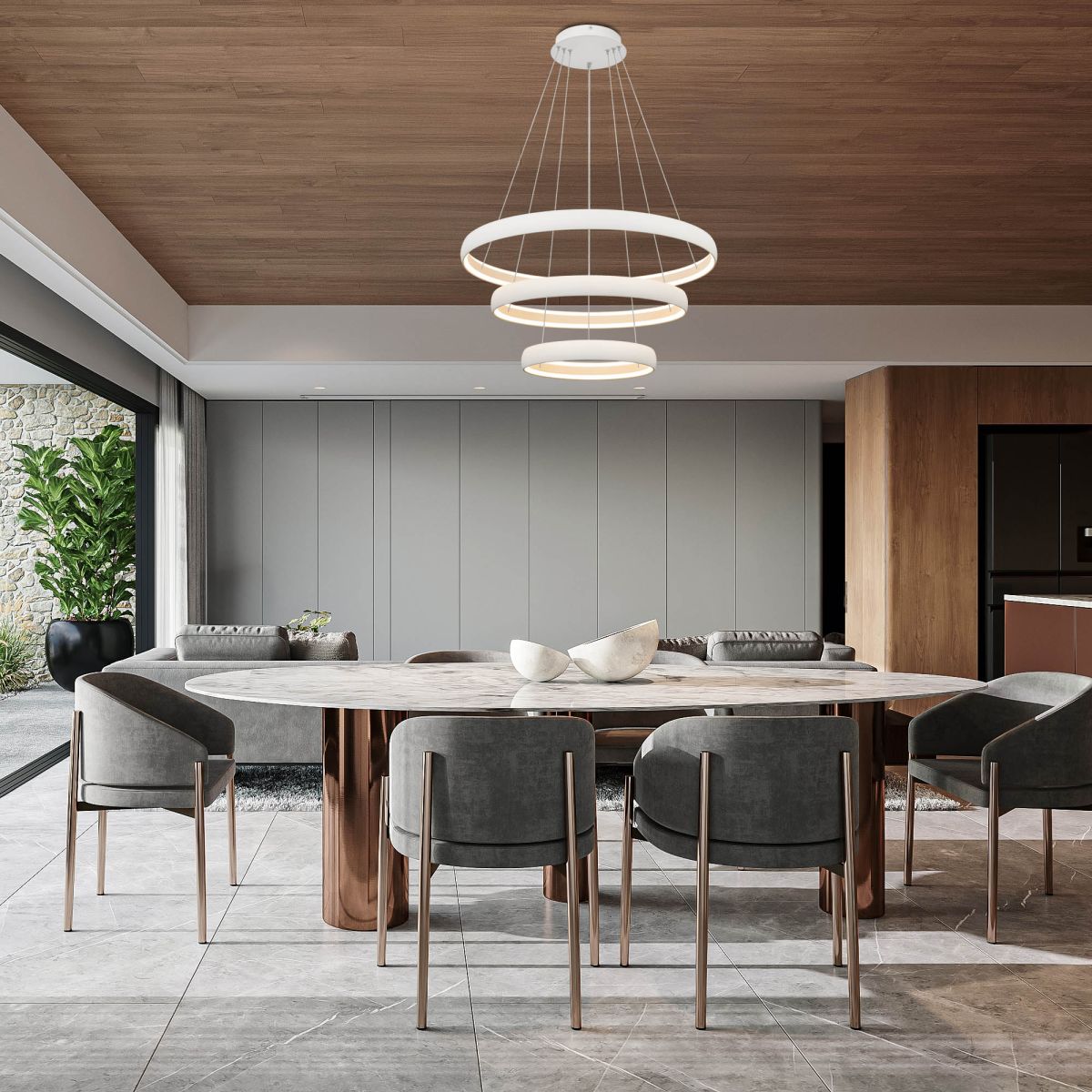 Подвесная люстра Mantra Flats 9428 в #REGION_NAME_DECLINE_PP#