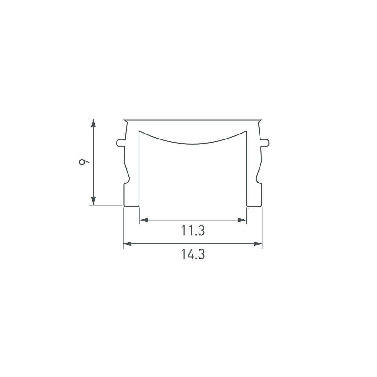 Экран матовый Arlight HR-M-IP65-2000 065928 в Санкт-Петербурге