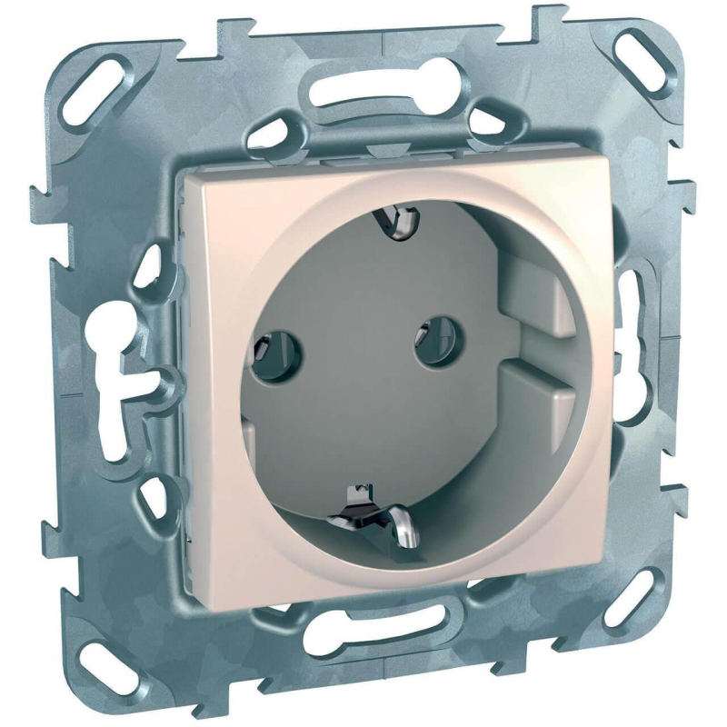 Розетка Schneider Electric Unica с/з без шторок 16A 250V MGU5.036.25ZD в Санкт-Петербурге