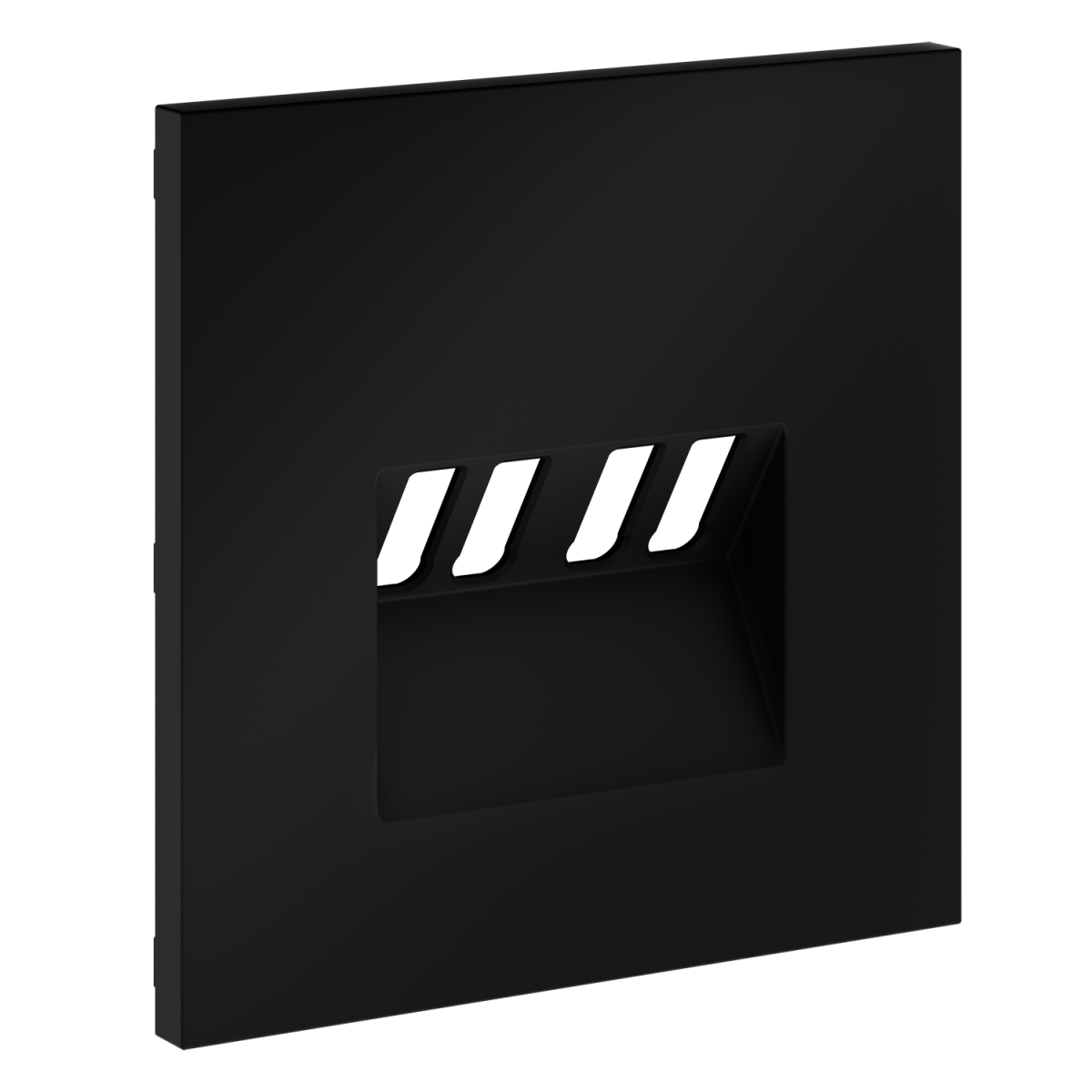 Накладка для розетки акустической 4-местной  Voltum S70 (черный матовый) VLS001508 в #REGION_NAME_DECLINE_PP#