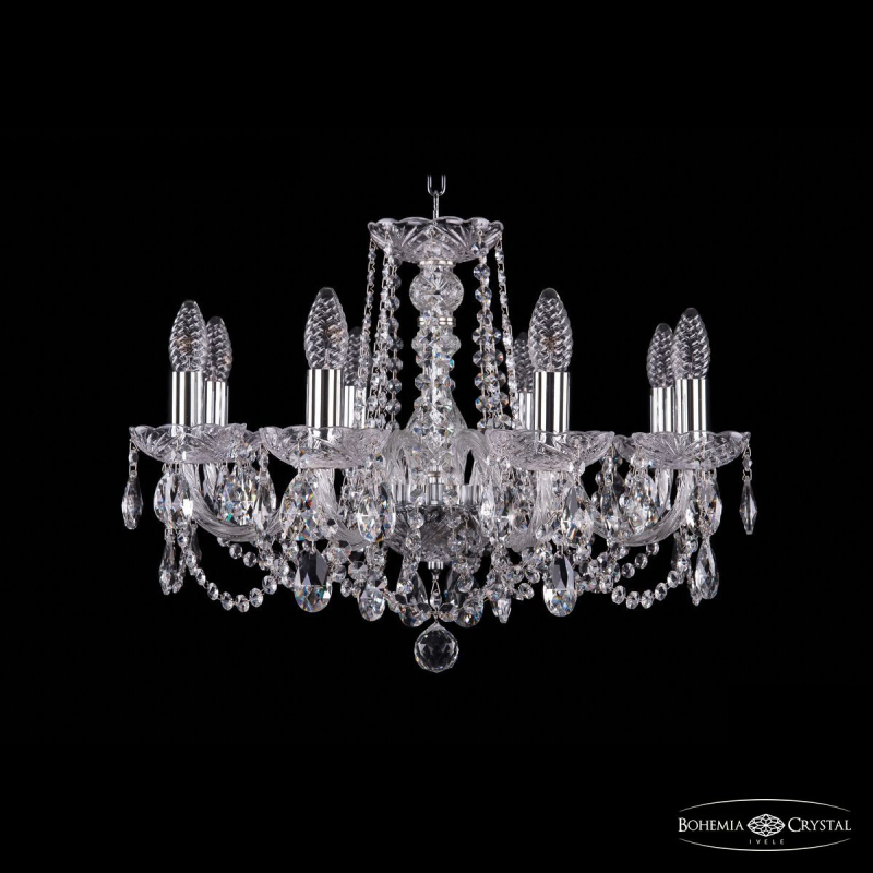Подвесная люстра Bohemia Ivele Crystal 1402/8/195 Ni в Санкт-Петербурге