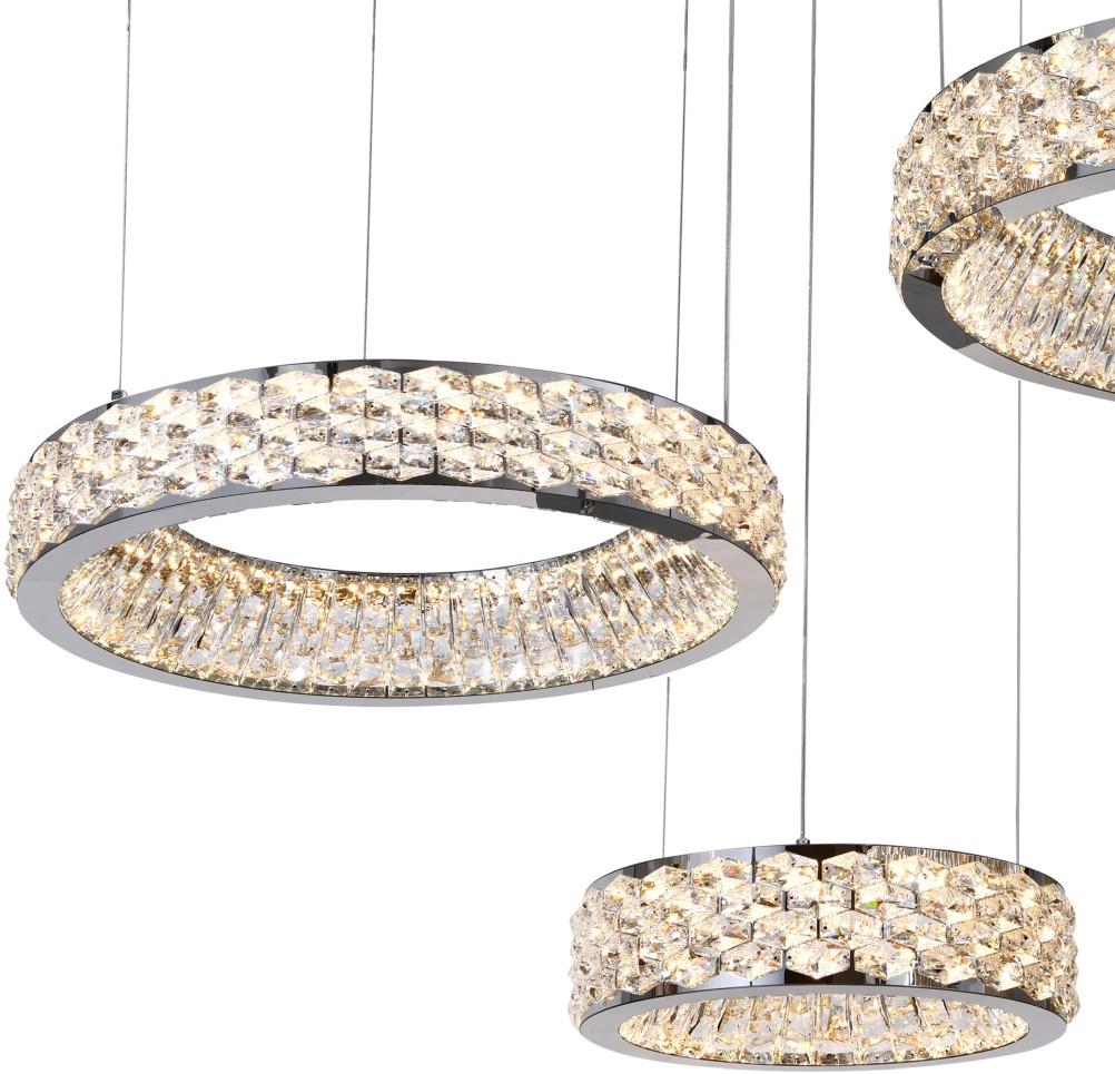 Подвесная люстра Stilfort Ромбус 4040/09/03P+PL в #REGION_NAME_DECLINE_PP#