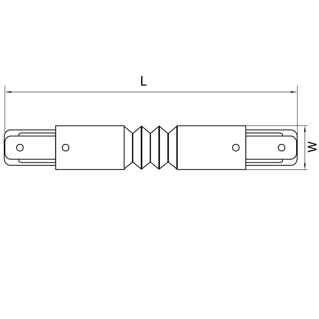 Коннектор гибкий Lightstar Barra 502156 в Санкт-Петербурге