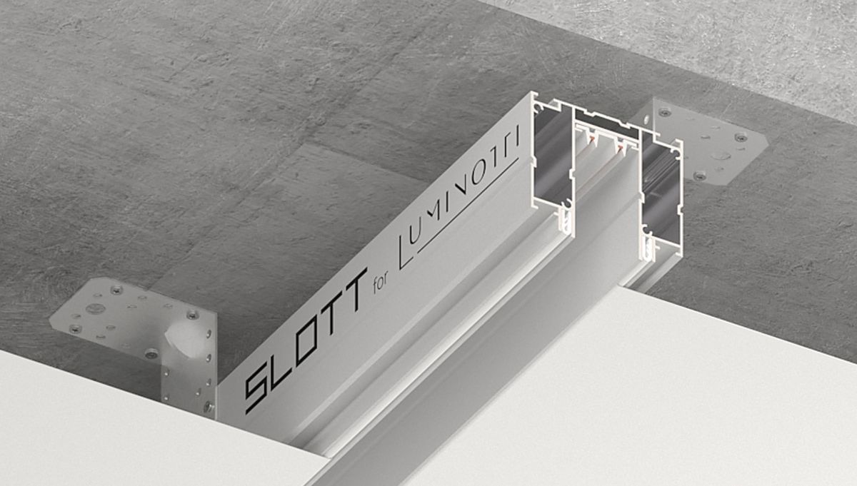 Шинопровод (комплект) Luminotti Slimline Slott LS.200.2M.WH в Санкт-Петербурге