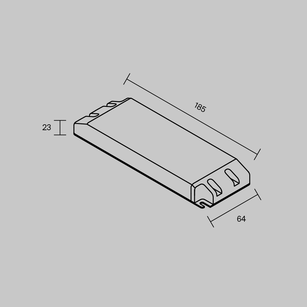 Источник напряжения Maytoni Led Strip PSL025 48В 60Вт IP20 831013 в Санкт-Петербурге