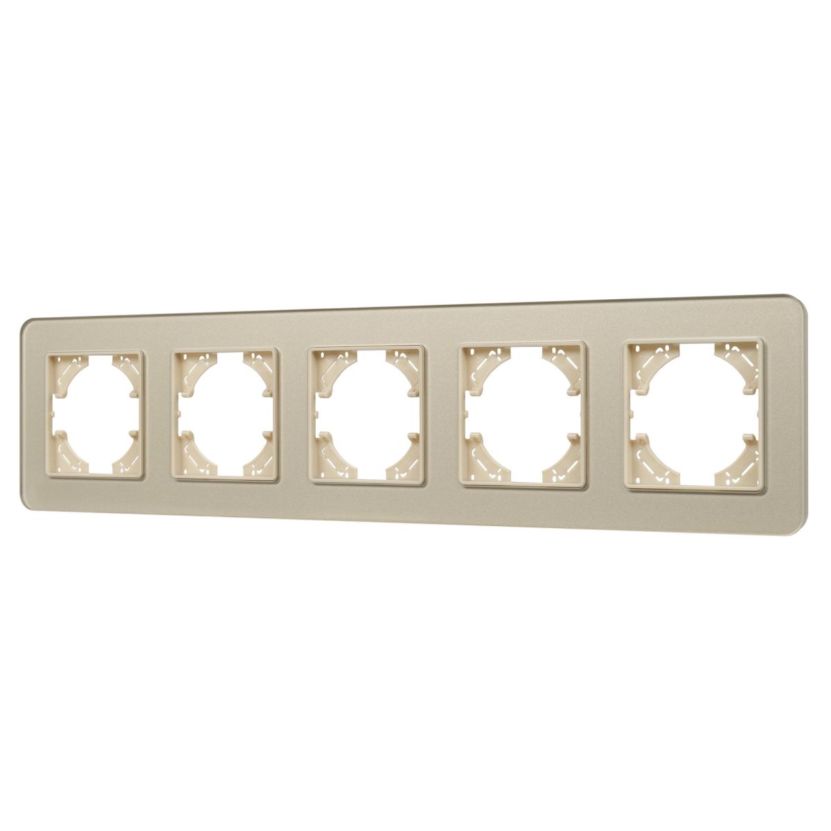 Рамка на 5 постов стеклянная Arlight FRM-OMALI-GS-5-GD 049707 в Санкт-Петербурге