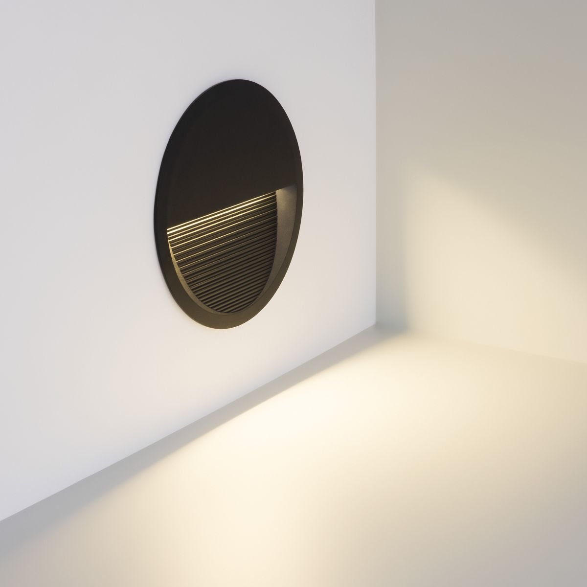 Светильник для ступеней Arlight LTD-RIBONIK-R202-8W Day4000 (Черный, 50 deg, 230V) (IP65 Металл) 056716 в Санкт-Петербурге