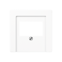 Накладка розетки TAE, моно-/стерео аудио розетки Jung A569PLTWW в Санкт-Петербурге