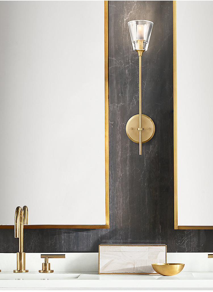 Бра Delight Collection Torche De Verre 8614W/D gold в Санкт-Петербурге