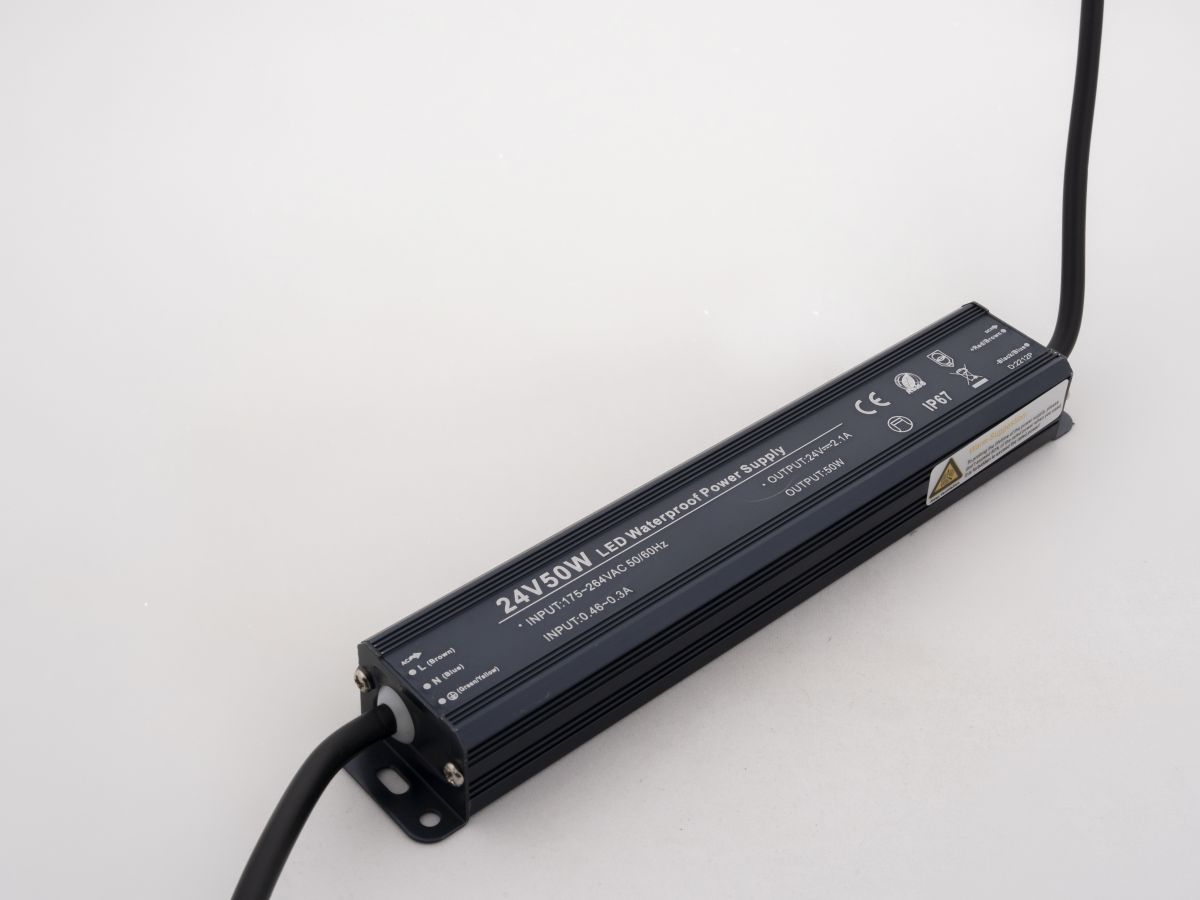 Блок питания LEDS POWER 50Вт 24В IP67 алюминий 005645 в Санкт-Петербурге