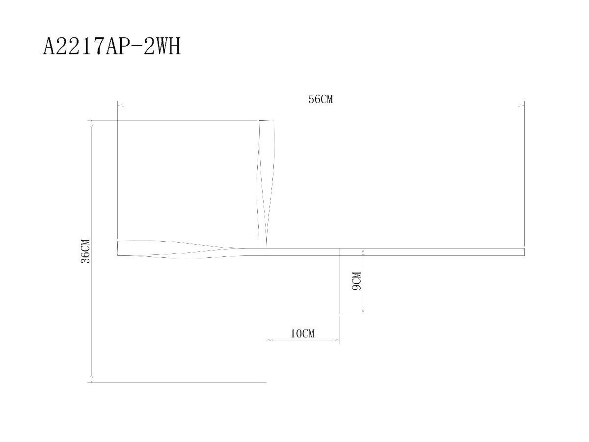 Настенный светильник Arte Lamp Acrux A2217AP-2WH в Санкт-Петербурге