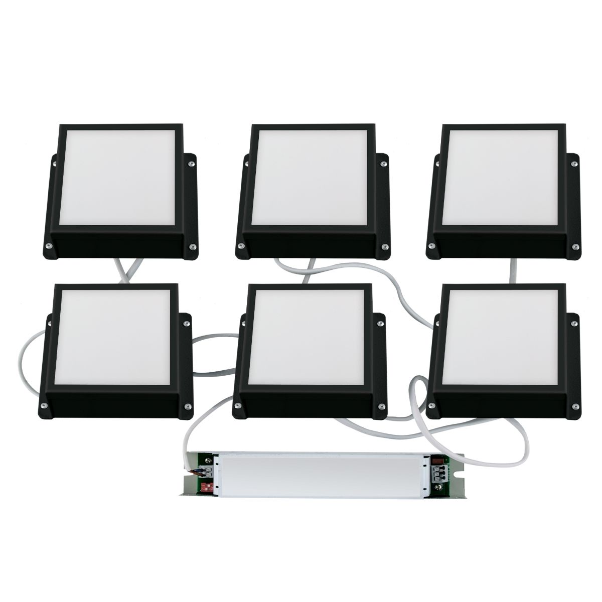 Встраиваемый светильник Uniel ULP-1010-42W/4000K IP54 GRILYATO OPAL BLACK KIT06 UL-00012834 в Санкт-Петербурге
