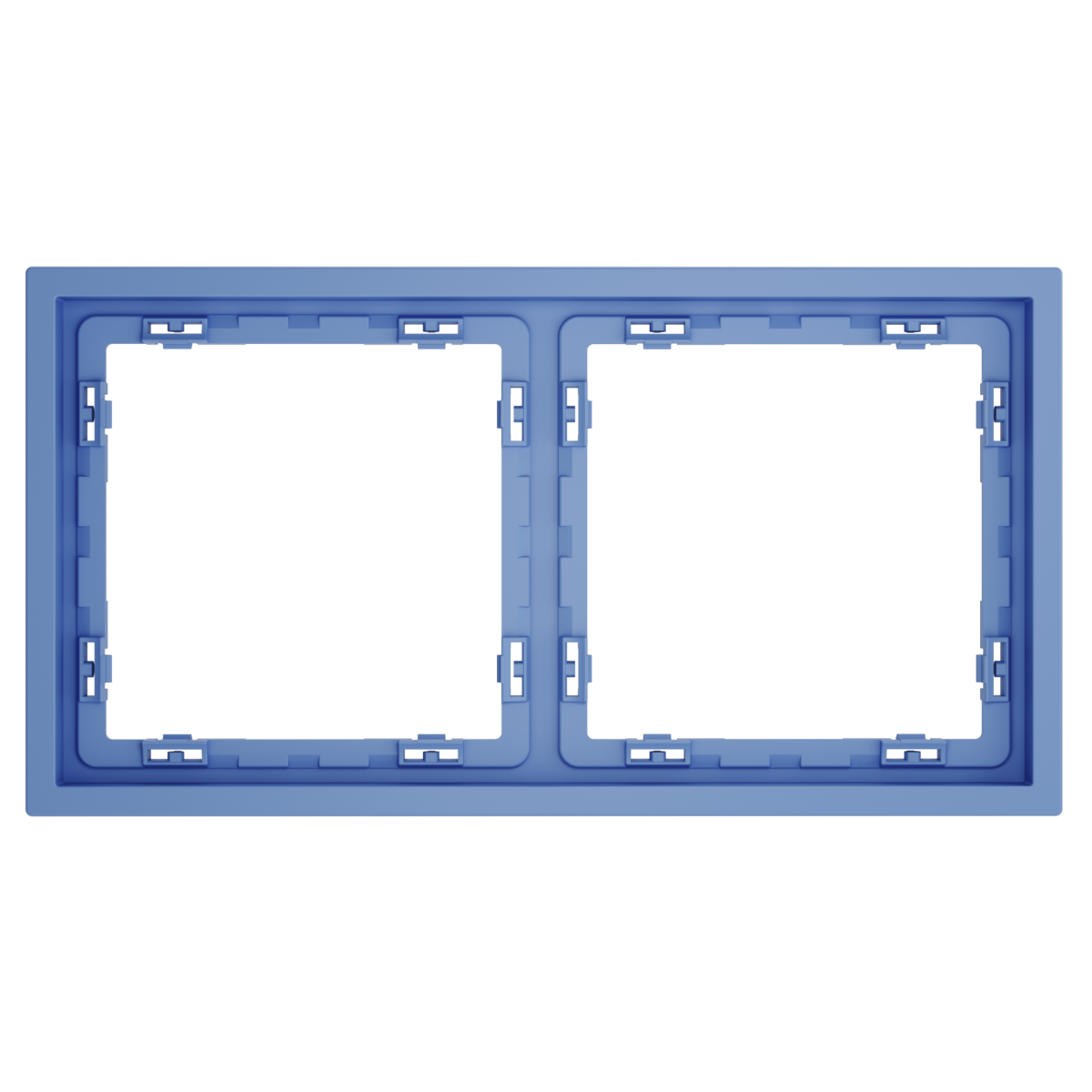 Рамка пластиковая Voltum S70 на 2 поста, (деним) VLS100215 в #REGION_NAME_DECLINE_PP#