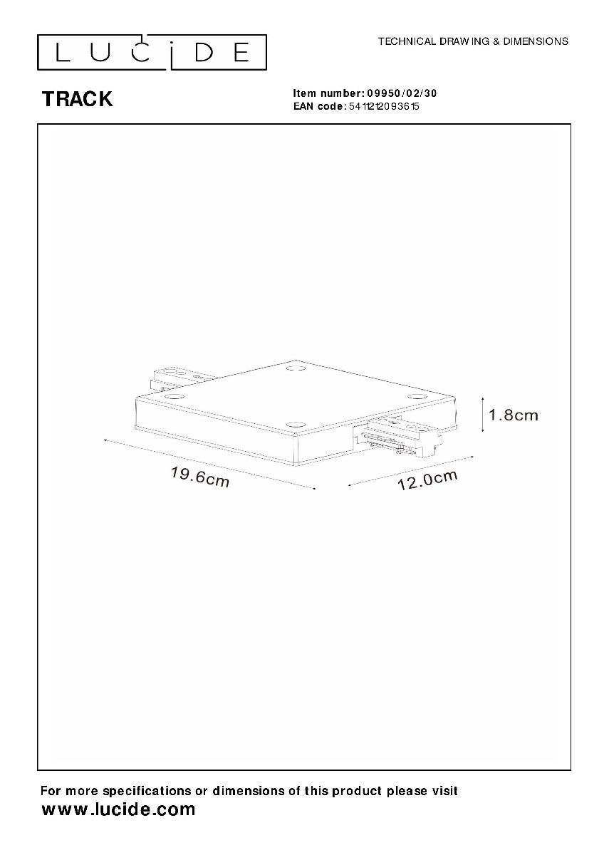 Источник питания Lucide Track 09950/02/30 в Санкт-Петербурге