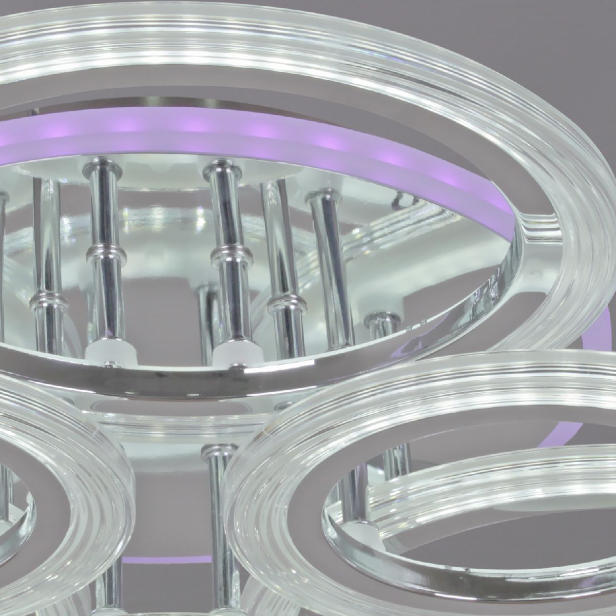 Потолочная люстра Reluce 09812-3.3-3+3D CR (RGB) в Санкт-Петербурге