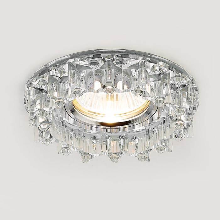 Встраиваемый светильник Ambrella Light Crystal K370 CH в Санкт-Петербурге