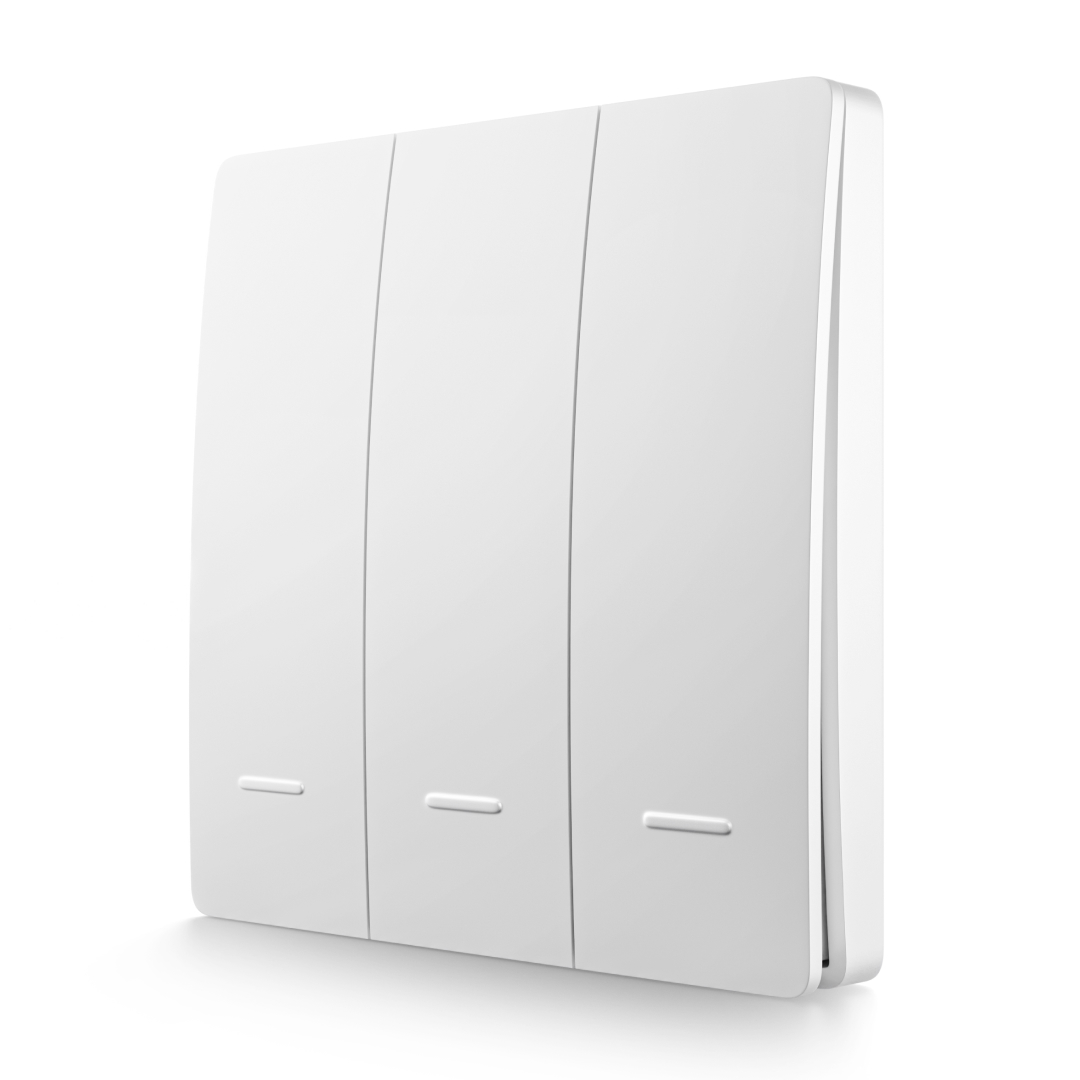 Выключатель кинетический 3кл., IP44, 2,4 ГГц, Smart, бел. Apeyron 04-73 в Санкт-Петербурге