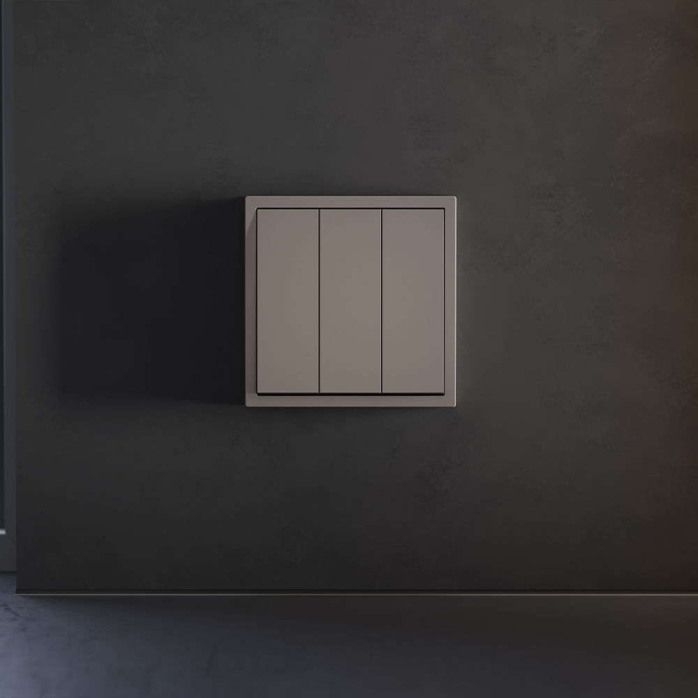 Клавиши для выключателя/переключателя трехклавишного Voltum S70 (капучино) VLS000514 в #REGION_NAME_DECLINE_PP#