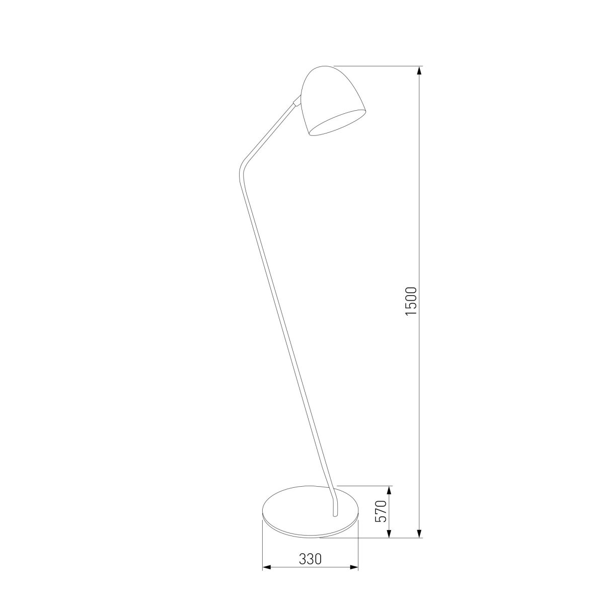 Торшер TK Lighting Soho 16162 Soho Black a071247 в Санкт-Петербурге