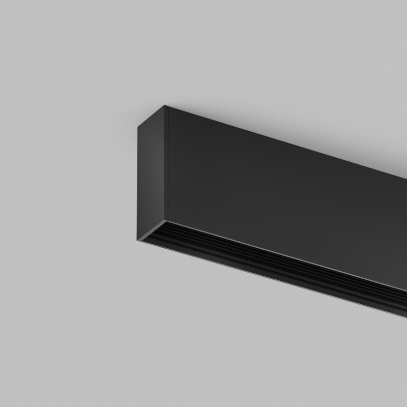 Шинопровод Denkirs SMART SLIM BASE TR2403-BK в #REGION_NAME_DECLINE_PP#