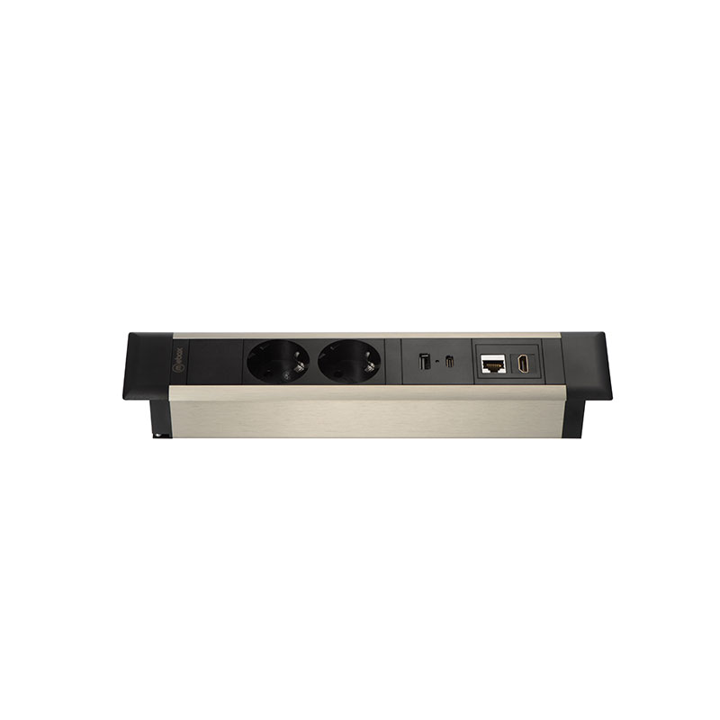 Блок розеток 41T (2 секции, USB + type C + RJ45 + HDMI) Mebax 00-00002593 в Санкт-Петербурге