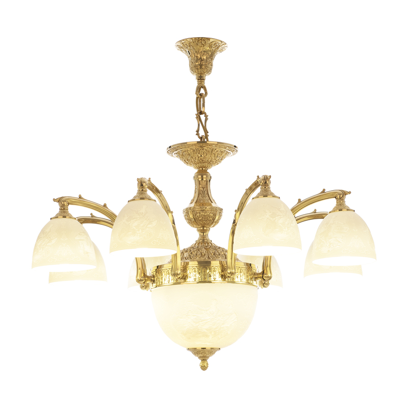 Подвесная люстра Bohemia Ivele Crystal Verona 72211P/8/210 G P1 D Pair в Санкт-Петербурге