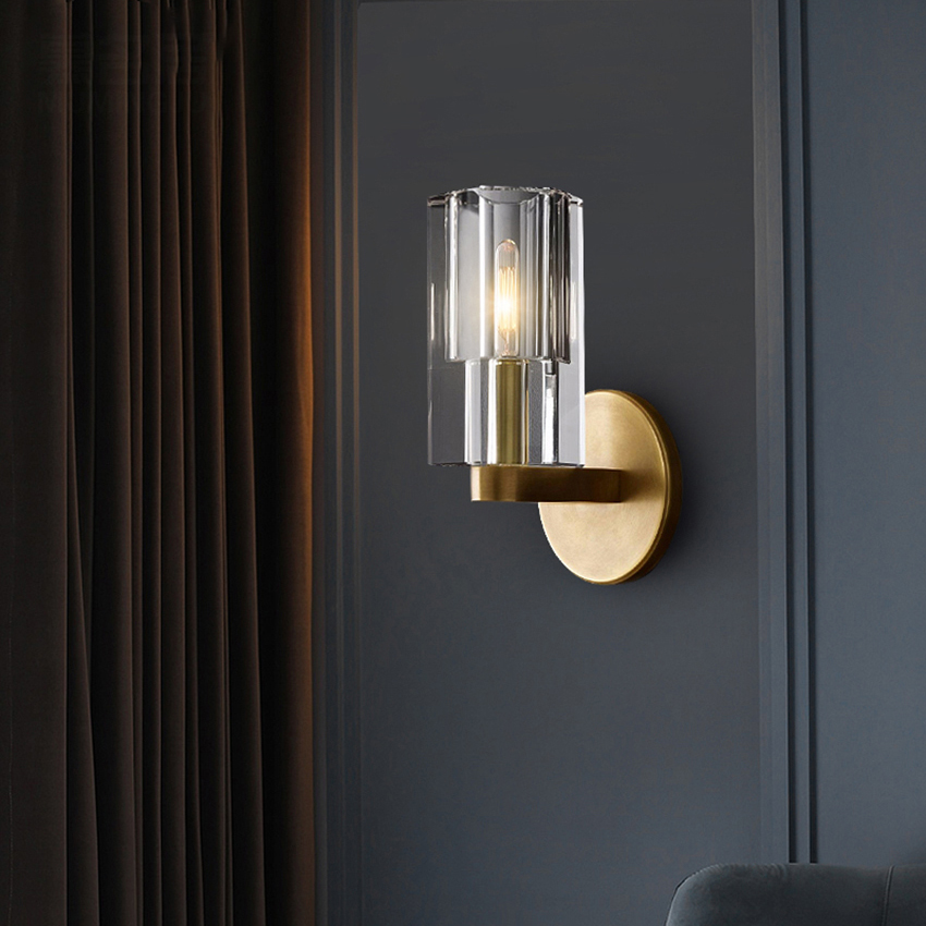 Бра DeLight Collection Wall lamp 8816W gold/clear в Санкт-Петербурге