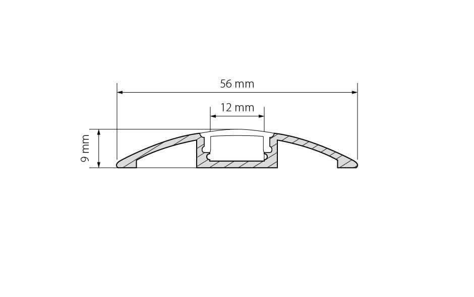 Профиль Arlight ARH-FLAT-2000 ANOD 016149 в Санкт-Петербурге