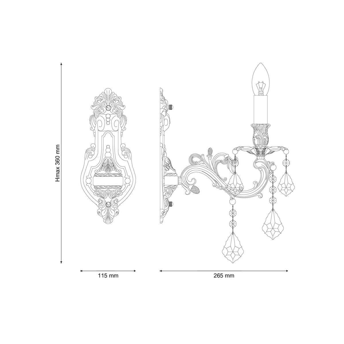 Бра Lucia Tucci Angelo W147.1 Ivory в Санкт-Петербурге