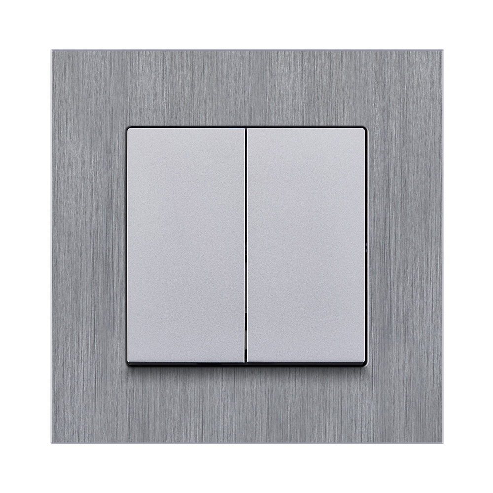 Рамка 1-постовая, серый Kollinger Reflex AL RA1GY в #REGION_NAME_DECLINE_PP#