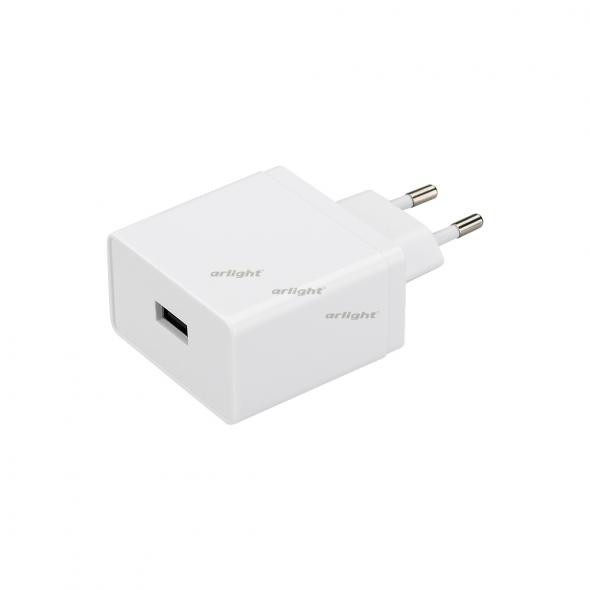 Блок питания Arlight ARDV-24-5V-USB FAST (Quick Charge, 3A, 24W, White) 023248 в Санкт-Петербурге