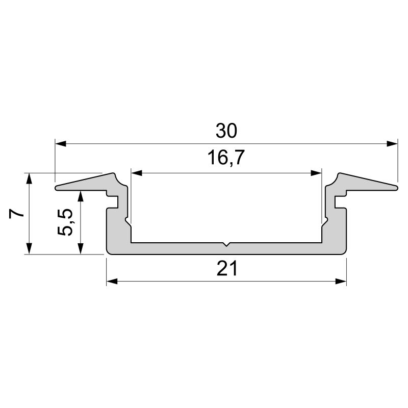 Профиль Deko-Light ET-01-15 975060 в Санкт-Петербурге