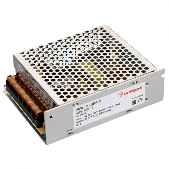 Блок питания Arlight ARS-100-12 (12V, 8.3A, 100W) 023608 в Санкт-Петербурге