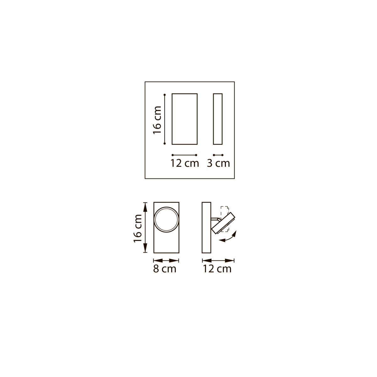 Бра Lightstar Fico 740617 в Санкт-Петербурге