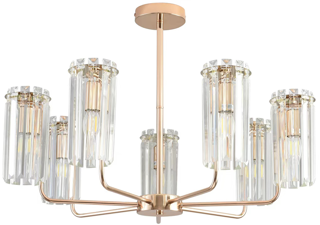 Люстра на штанге Rivoli Zoe 1064-307 Б0070174 в #REGION_NAME_DECLINE_PP#