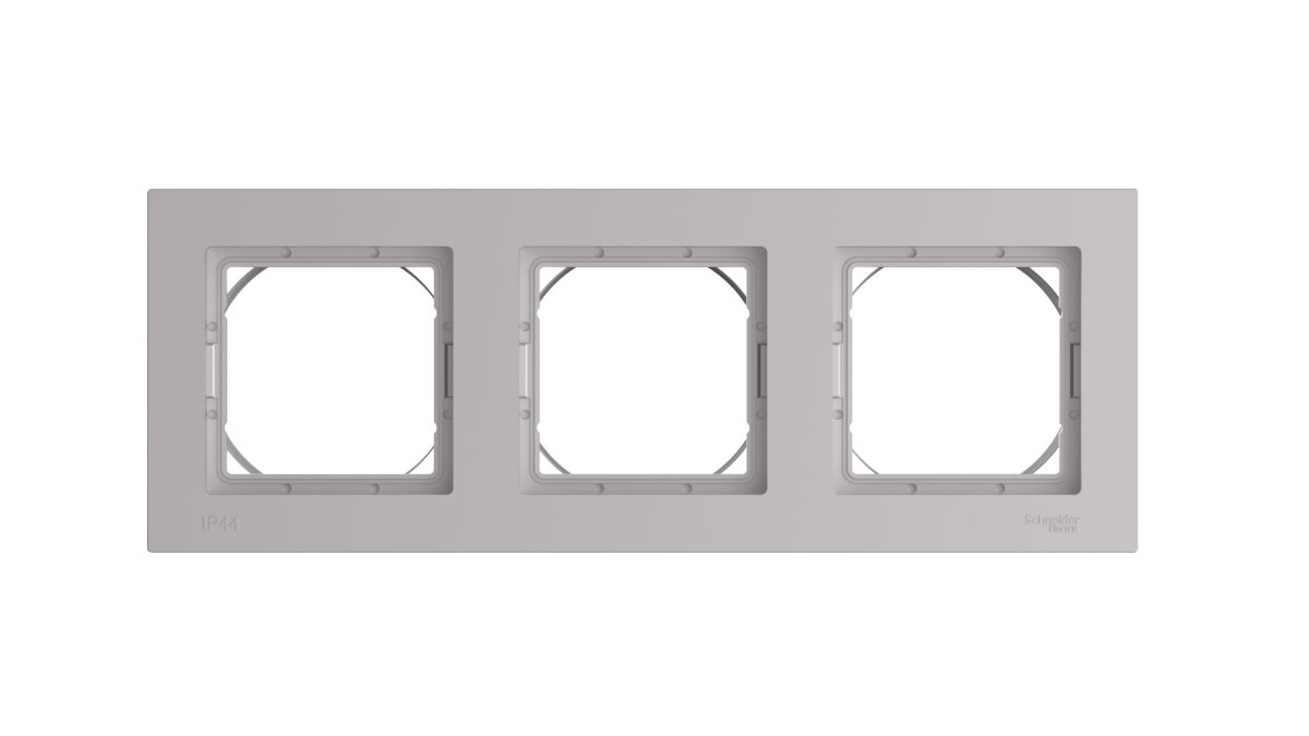 Рамка 3-ая, универсальная Systeme Electric AtlasDesign Aqua Алюминий ATN440303 в #REGION_NAME_DECLINE_PP#