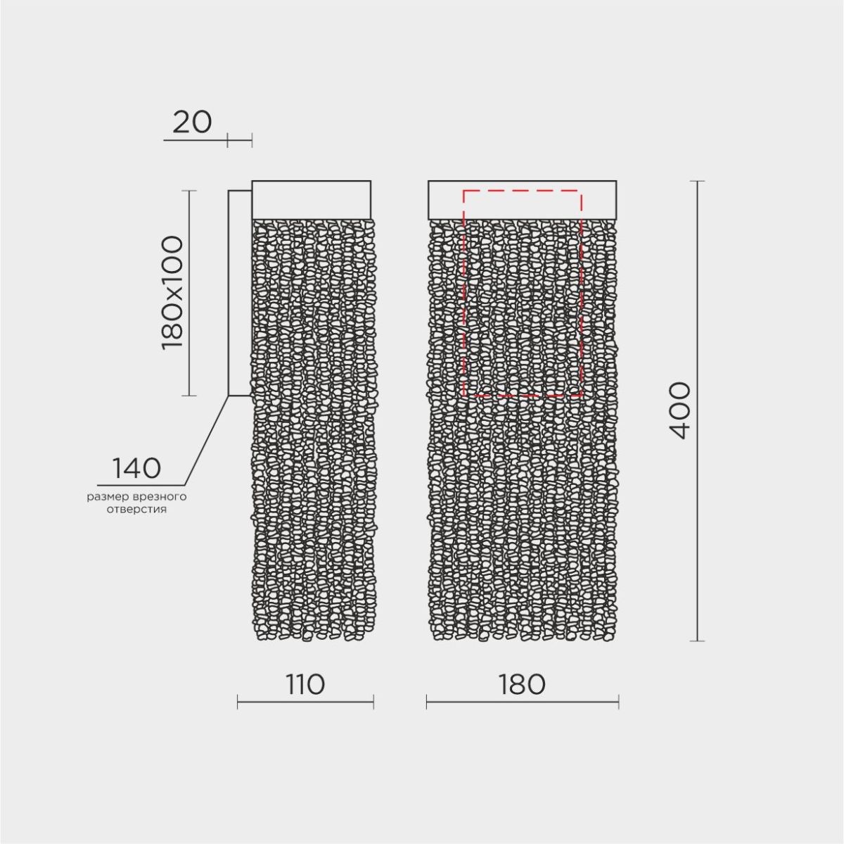 Настенный светильник Modestyle MS.2440.400 BS-CL в #REGION_NAME_DECLINE_PP#