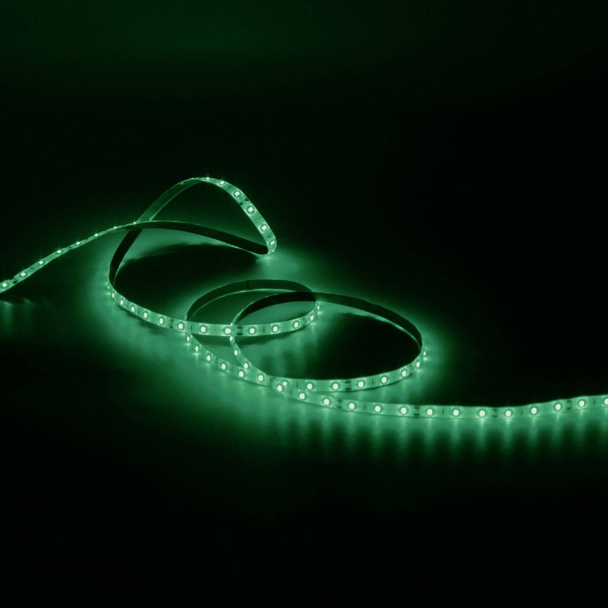 Светодиодная влагозащищенная лента Gauss 4,8W/m 60LED/m 2835SMD зеленый 5M 311000605 в Санкт-Петербурге