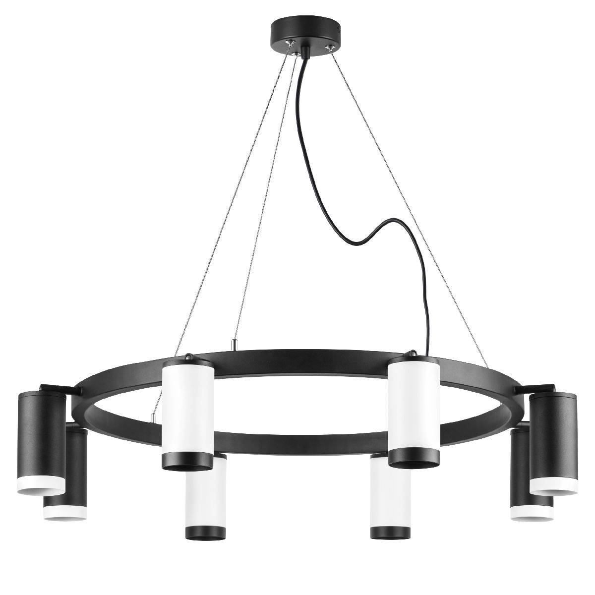 Подвесная люстра Lightstar Rullo (571018+214436-4+214437-4+203436-4+203437-4) LR01836437467 в Санкт-Петербурге
