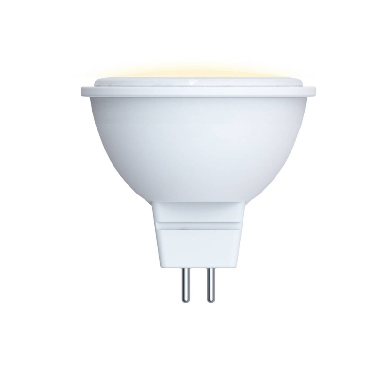 Лампа светодиодная (09942) Volpe GU5.3 5W 3000K JCDR матовая LED-JCDR-5W/WW/GU5.3/O в Санкт-Петербурге