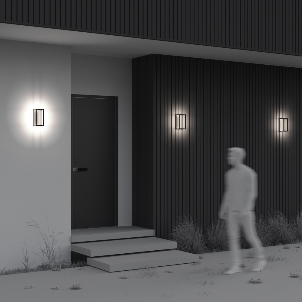 Уличный настенный светильник Maytoni Frame O527WL-L12B3K в #REGION_NAME_DECLINE_PP#