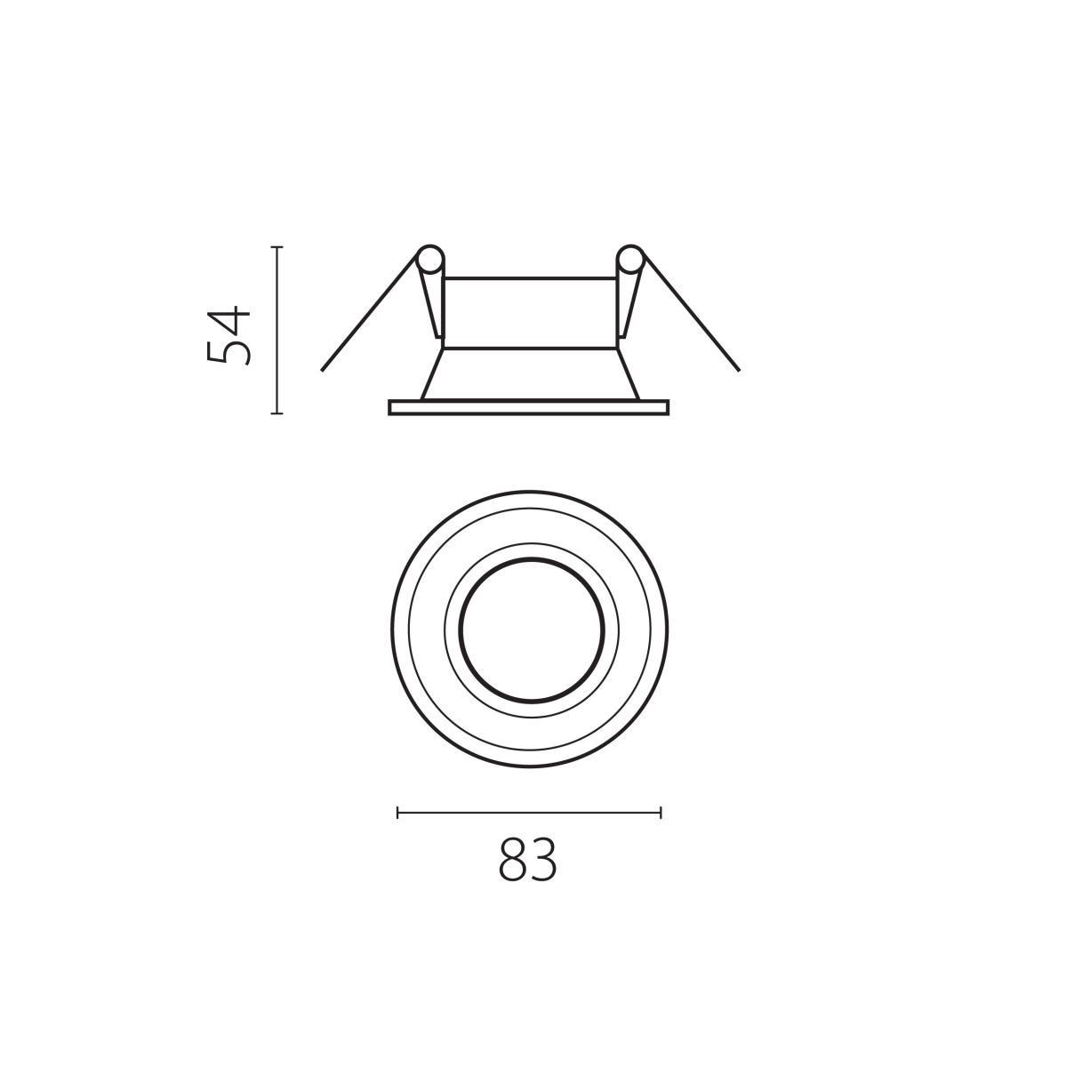 Рамка для крепления LED источника света в подвесном потолке Lightstar Domino Solo 214606-SOLO в Санкт-Петербурге