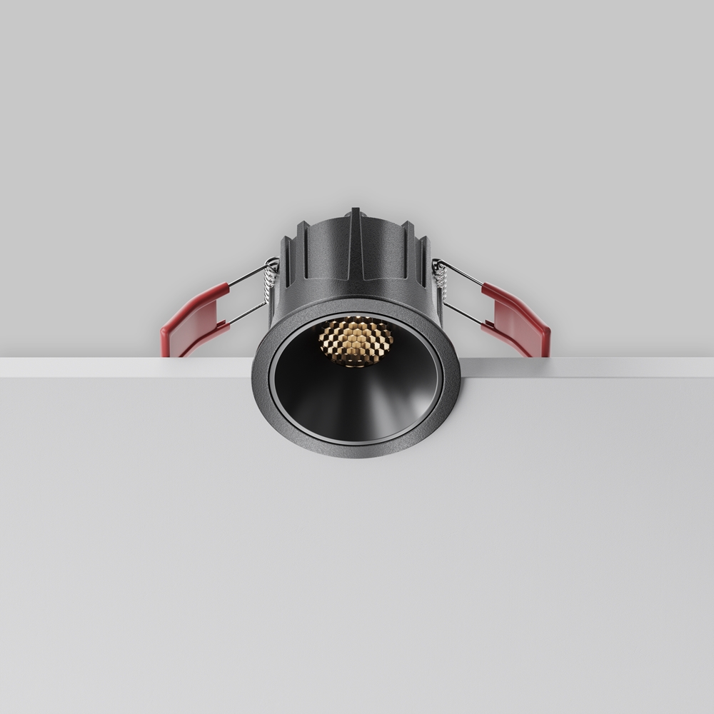 Встраиваемый светильник Maytoni Alfa LED DL043-01-10W3K-RD-B-1 в Санкт-Петербурге