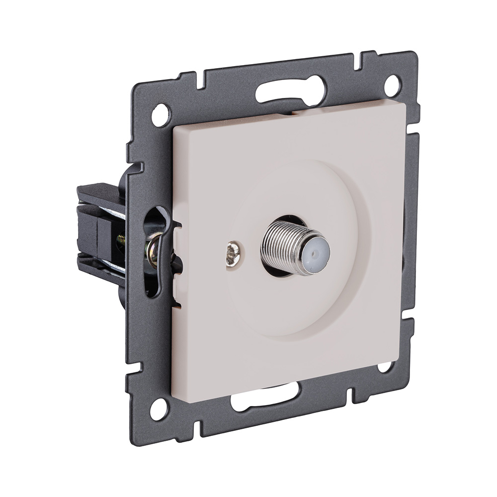 Розетка спутниковая SAT, кашемир матовый Kollinger REA-020CM для Aspekt, Eleganz, Reflex в #REGION_NAME_DECLINE_PP#