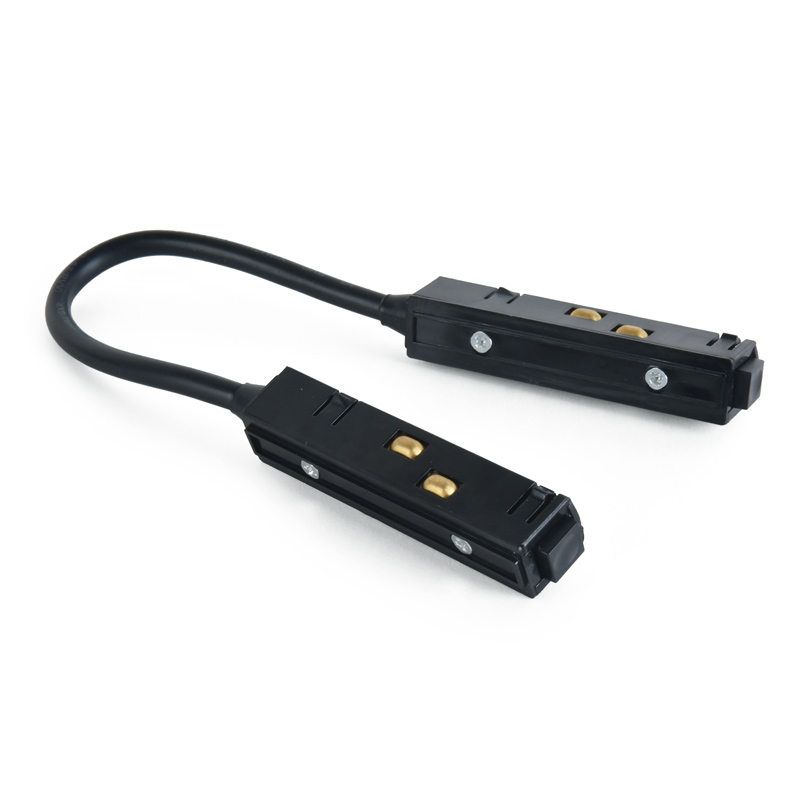 Коннектор питающий гибкий для магнитного шинопровода WOLTA WML-FC/01B в Санкт-Петербурге